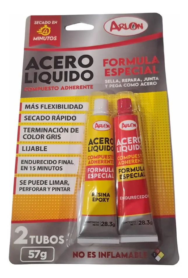 ACERO LIQUIDO ARLON 57GR