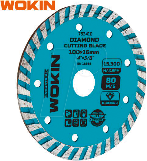 DISCO DIAMANTADO TURBO 7" WOKIN