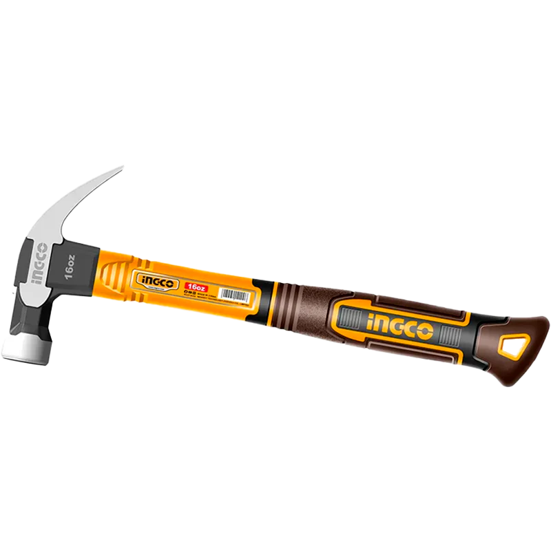 MARTILLO CARPINTERO MAGNETICO MANGO FV 450g/16oz INGCO