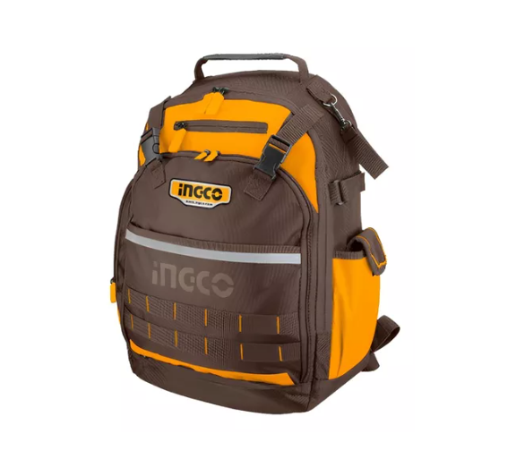 MOCHILA PORTAHERRAMIENTAS INDUSTRIAL 8kg 380 X 170 X 460mm INGCO