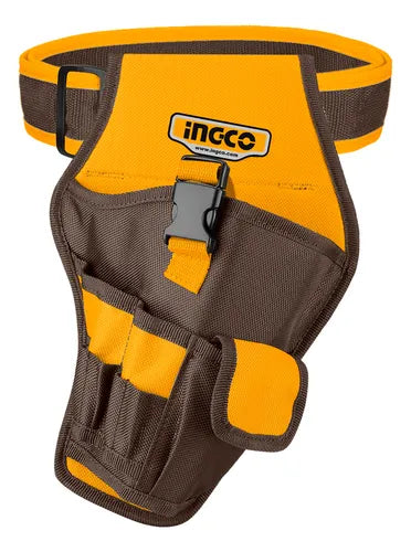 PORTA TALADRO CON CINTURON 7 BOLSILLOS 8KG INGCO