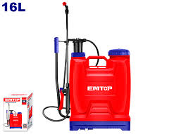 PULVERIZADOR TIPO MOCHILA 16 L EMTOP