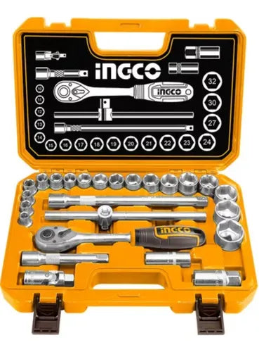 SET DE DADOS Y CHICHARRA INDUSRIAL 1/2 25 PCS INGCO