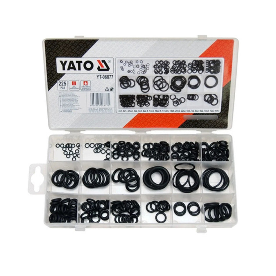 SET O-RING 225 PCS YATO