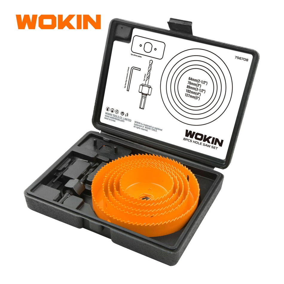 SET SIERRA COPA 1" (25MM)  8 PCS WOKIN