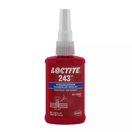 TRABADOR DE PERNOS AZUL TORQUE MEDIO 50ML 243 LOCTITE