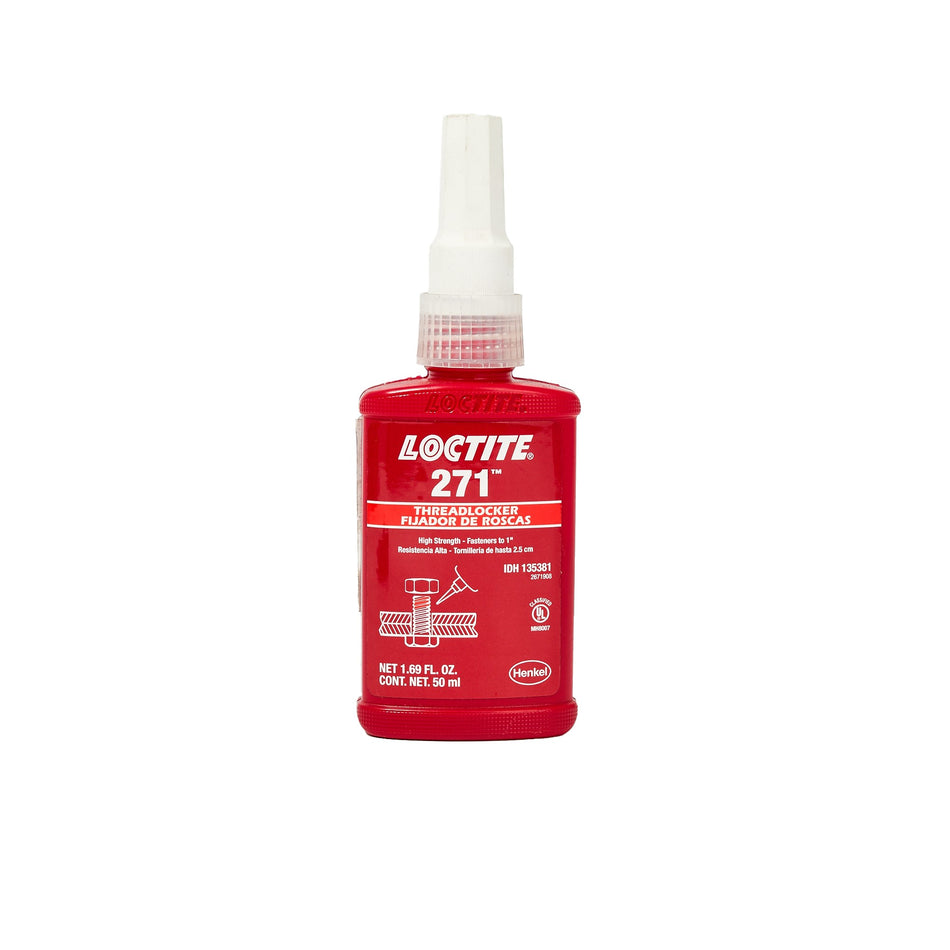 TRABADOR DE PERNOS ROJO TORQUE ALTO 50ML 271 LOCTITE