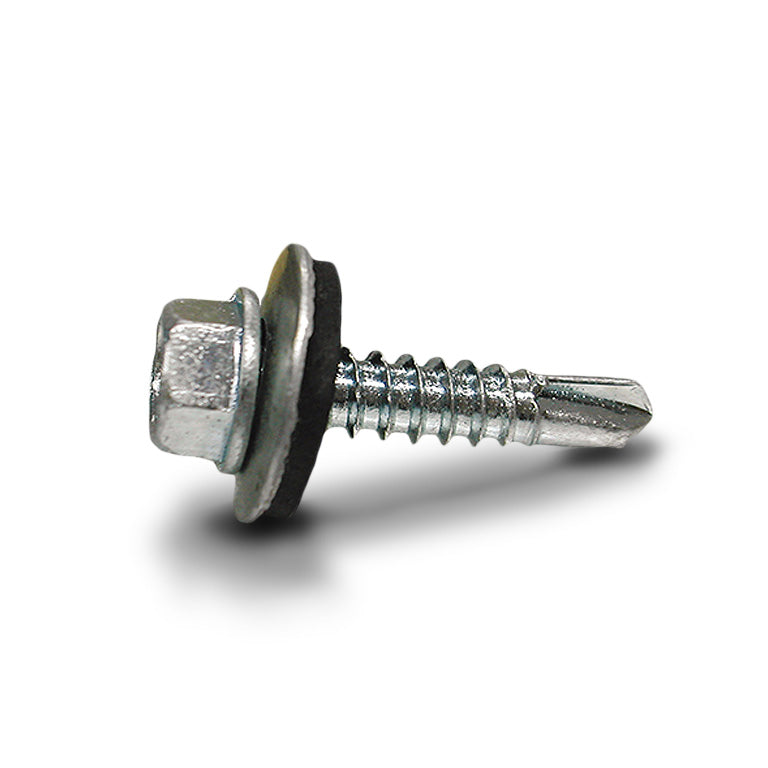 TORNILLO AUTOPERF. HEX C/GOL. GOMA PTA BROCA 14 X 3.1/2