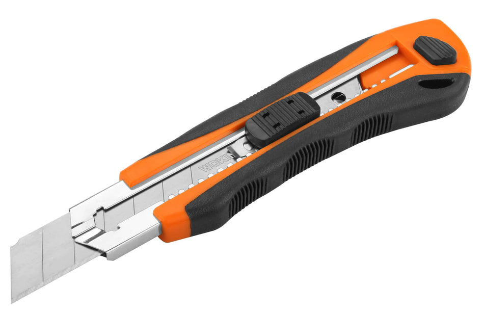 CUCHILLO CARTONERO 25 X 125 X 0.7MM 3 PCS WOKIN