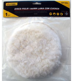 DISCO LANA P/PULIR 7" 180MM UYUSTOOLS