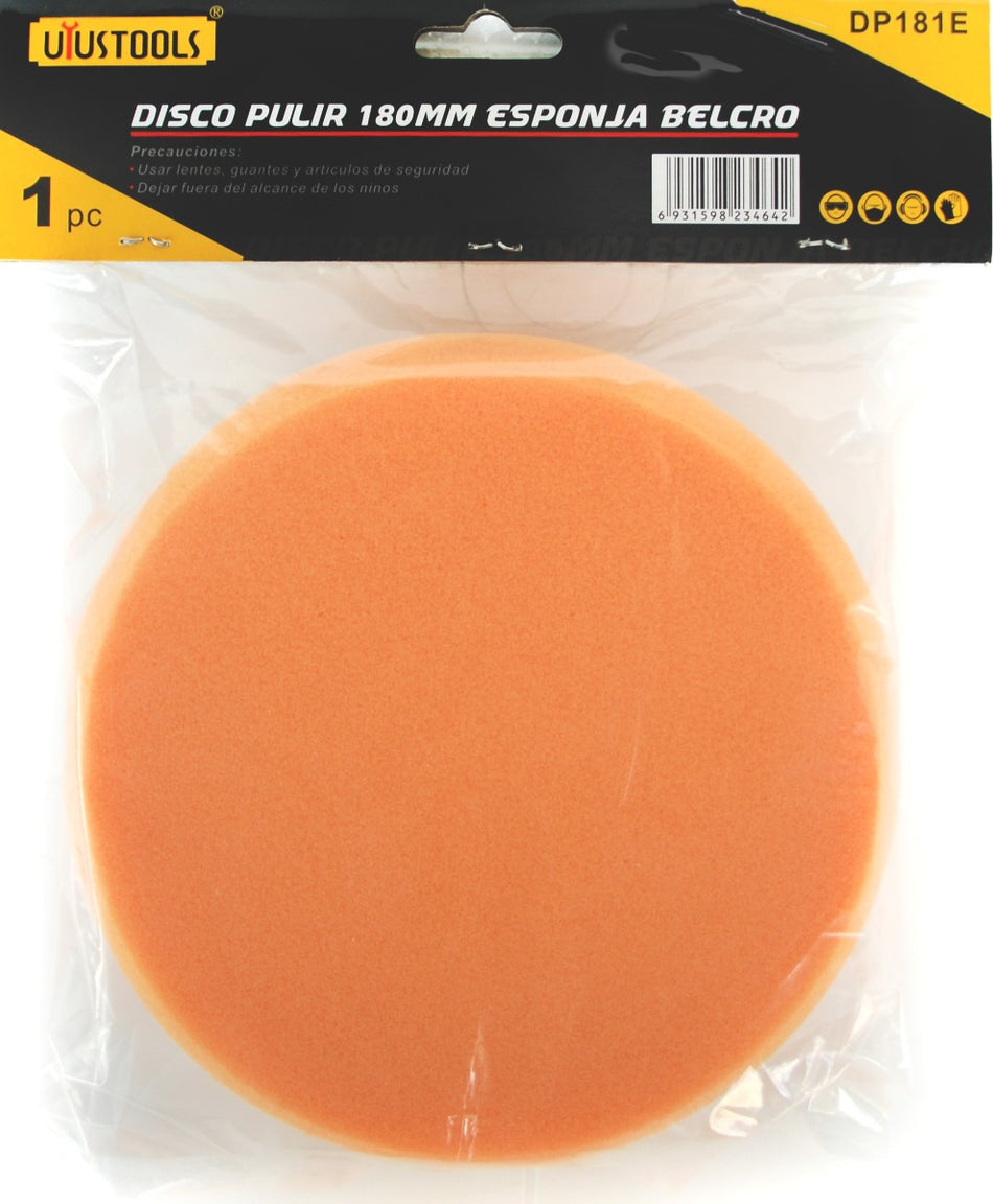 DISCO ESPONJA P/PULIR 7" 180MM UYUSTOOLS
