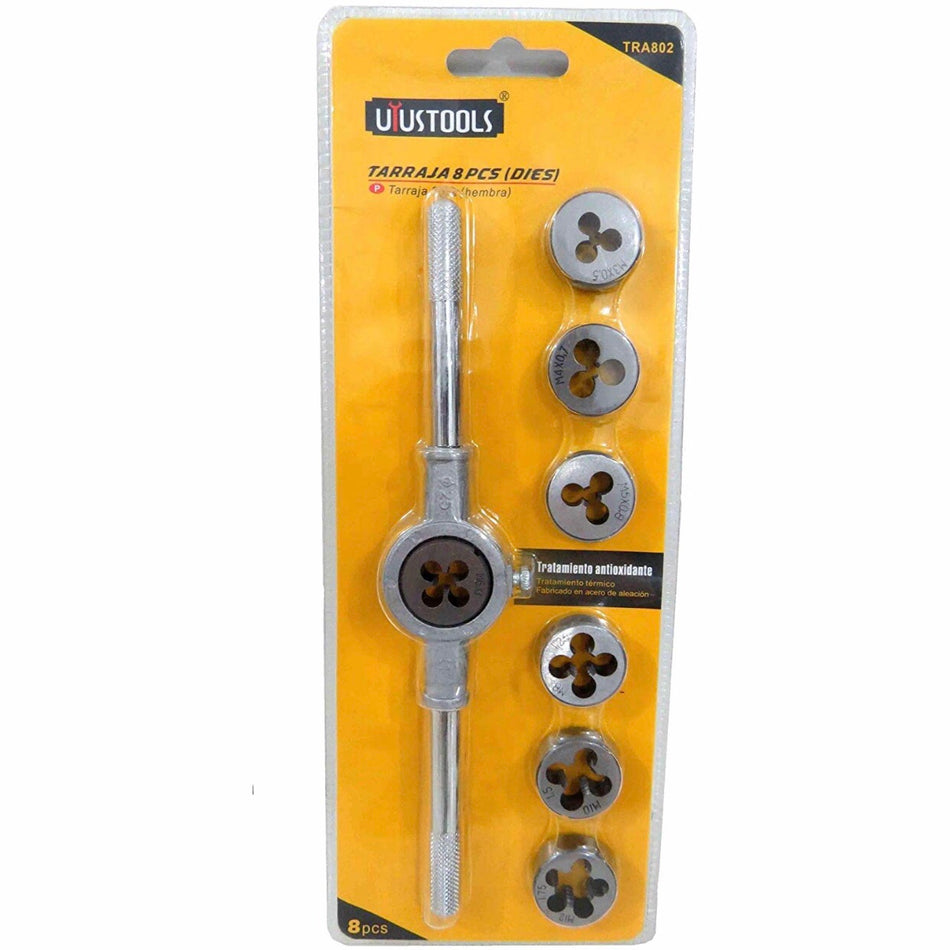 JUEGO TERRAJAS 8 PCS HEMBRA UYUSTOOLS