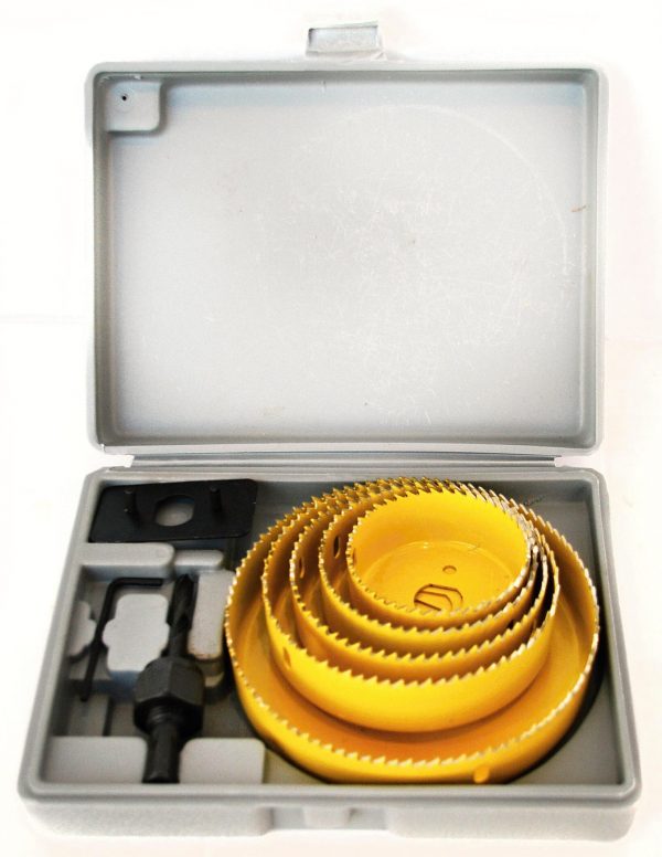 JUEGO SIERRA COPA P/MADERA 8 PCS UYUSTOOLS