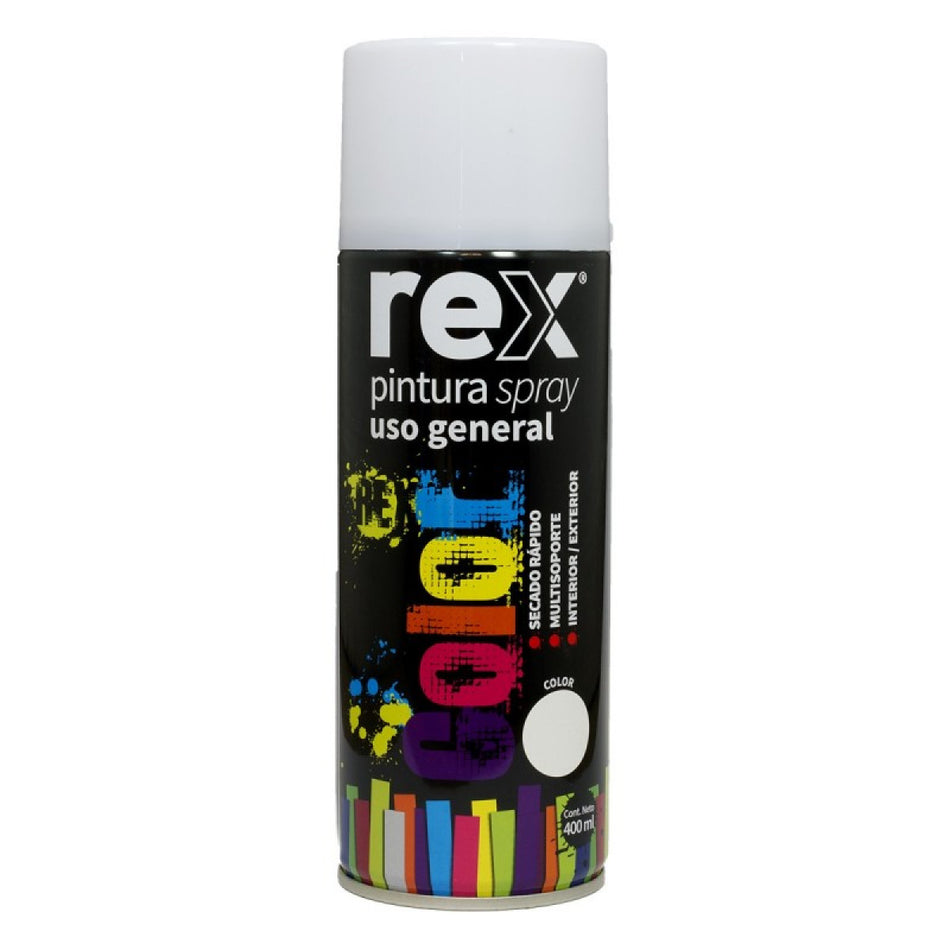 SPRAY BLANCO MATE 400ML REX