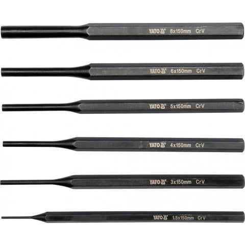 SET DE BOTADORES 6 PCS 150MM YATO