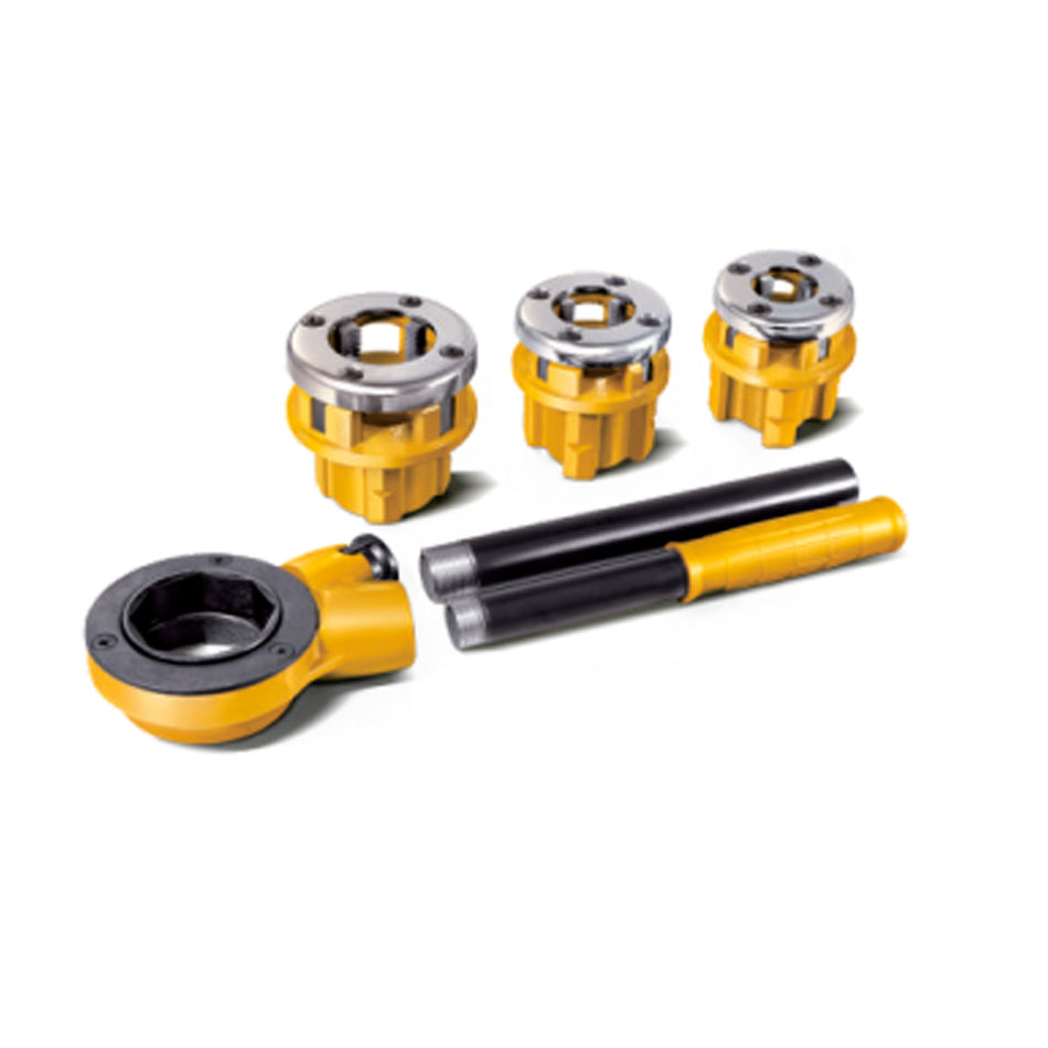 SET TERRAJA MANUAL CABEZAL 3 MEDIDAS 1/2" A 1" UYUSTOOLS