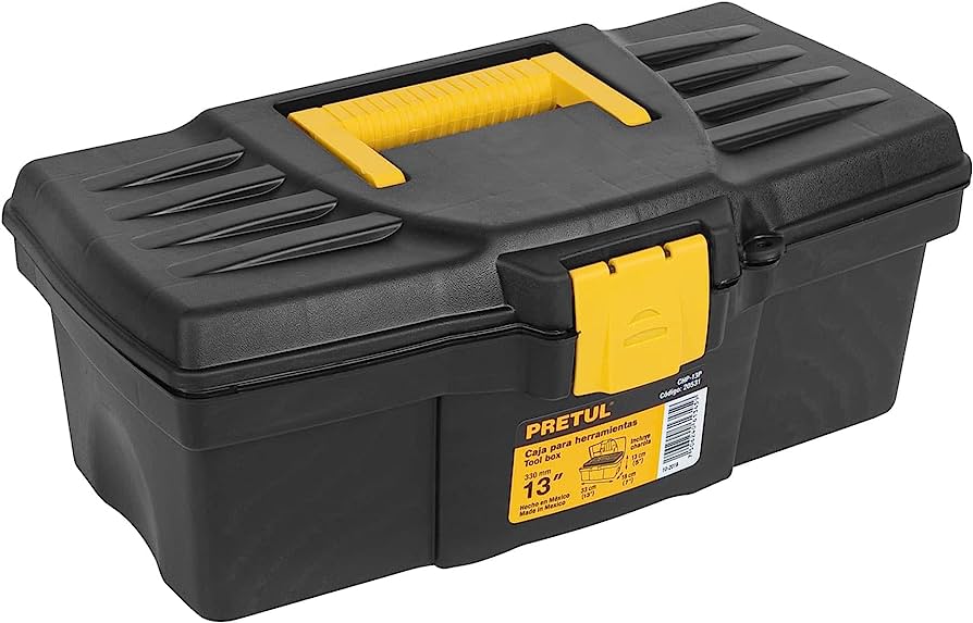 CAJA DE HERRAMIENTAS 13" PRETUL