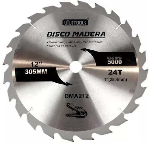 DISCO P/MADERA SEGMENTADO 12" X 24T UYUSTOOLS