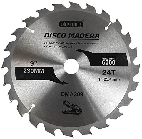 DISCO P/MADERA SEGMENTADO 9" X 24T UYUSTOOLS