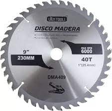 DISCO P/MADERA SEGMENTADO 9" X 40T UYUSTOOLS