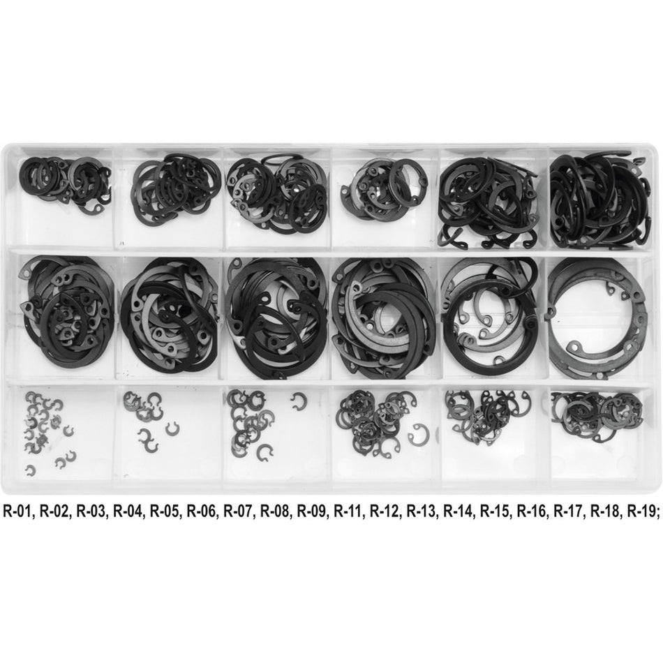 JUEGO DE SEGURO SEAGER INTERIOR YATO 300 PCS